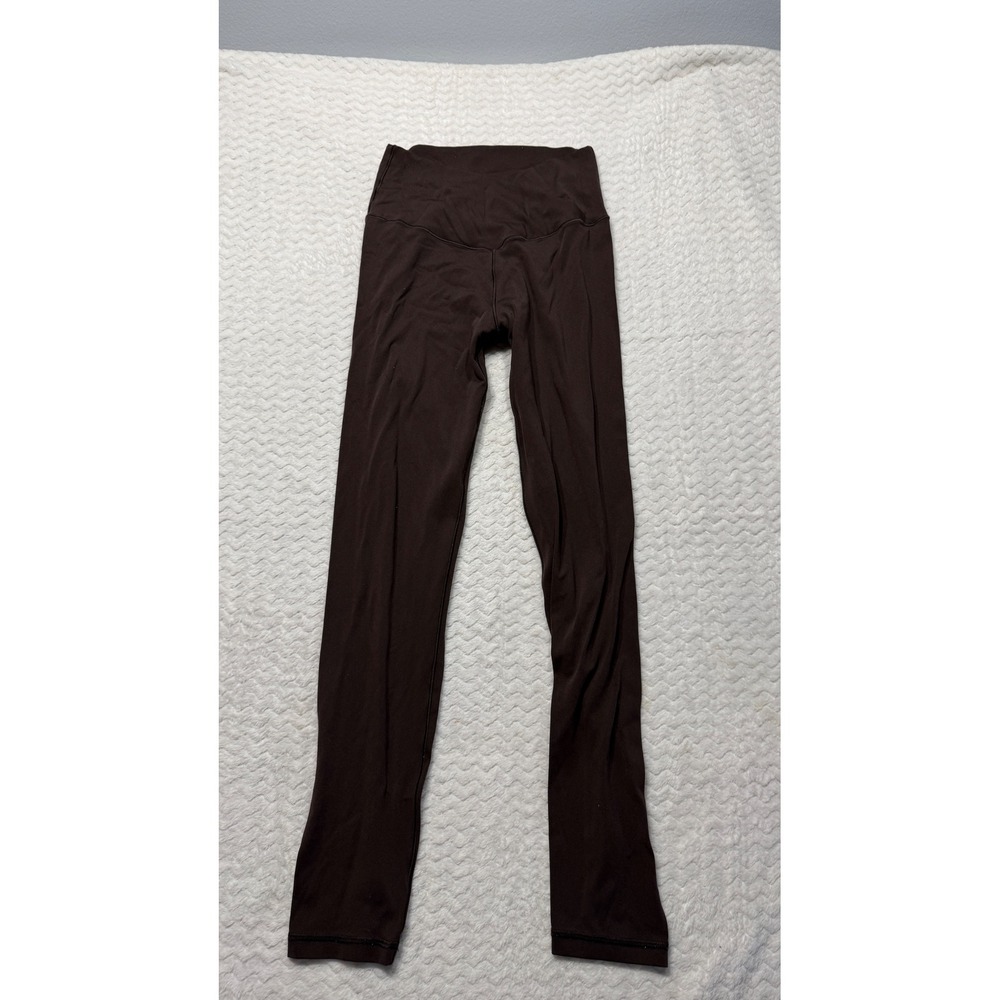 OFFLINE by Aerie Real Me Crossover 7/8 Leggings Brown High Rise Medium 4757